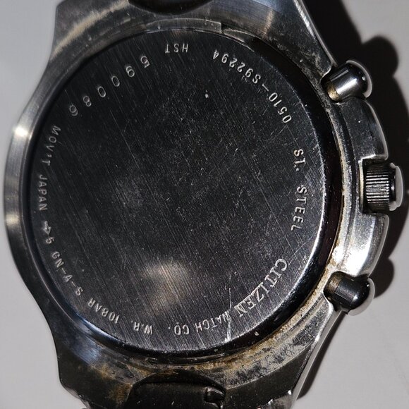 Citizen Chronograph - Blue Dial - Excellent Condition! Model Number: 0510-S92294 - Picture 14 of 15